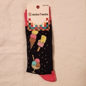 Socks N Socks Ice Cream Cone Sundae Socks